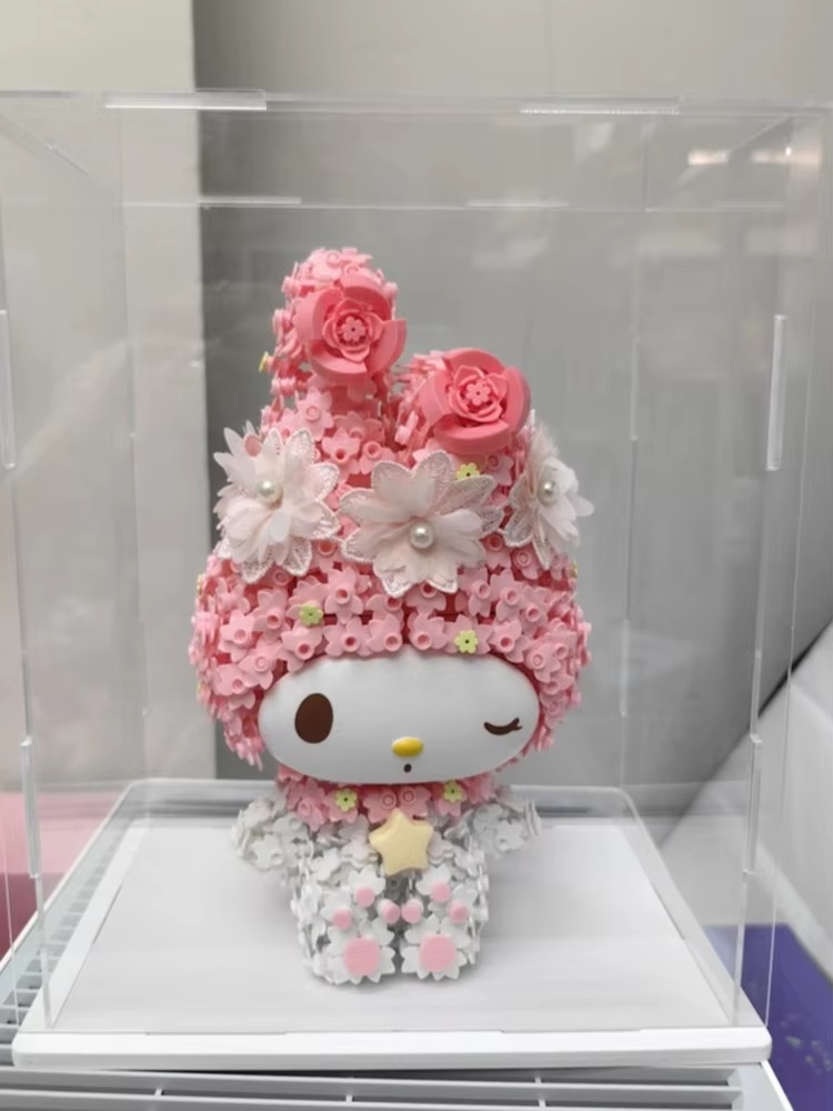 花柄ガーデンテーマのビルディングブロックブラインドボックスキ - Good Floral & Wedding Decor Supply のレビューと価格