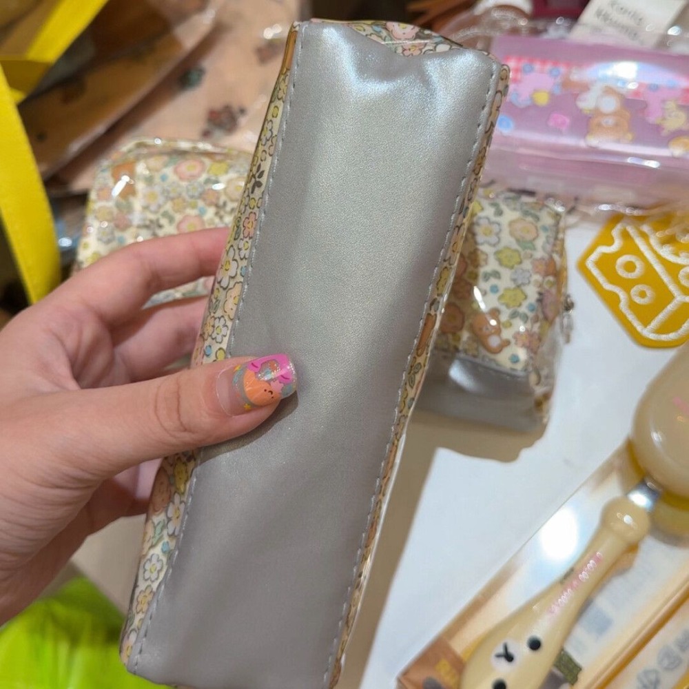 リラックマの美しい花柄ペンケース、可愛くて美しい収納バッグ、 - Good Floral & Wedding Decor Supply のレビューと価格